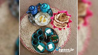 صبحانه محلی در اقامتگاه بوم گردی تلارخانه بردبار-روستای مرزدشت-استان گیلان